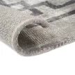 Venezia Stone, szürke alapon fekete elegáns szegéllyel , bársonyos felületű, kézi szövésű prémium szőnyeg 200x300 cm