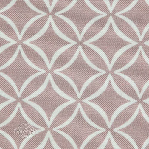EVO 28 - mályva geometrikus mintás bútorszövet
