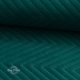 AMOR PIK 4312 - sötét türkizzöld, nyomott mintás, vízlepergető prémium bútorszövet