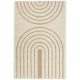 SERRA, kültéri UV álló, ekrü és bézs geometriai mintás szőnyeg