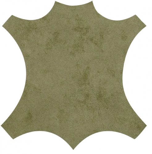 ARONA 10 - zöld, könnyen tisztítható bútorszövet, velúrbőr 70% valódi bőrtartalommal