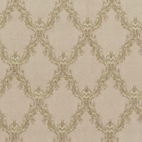 OPAL 1006 C, drapp alapon arannyal átszőtt klasszikus bútorszövet