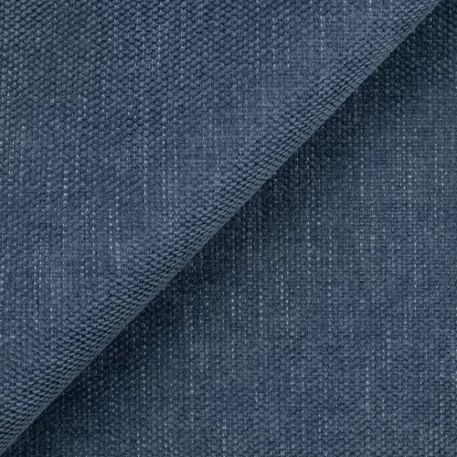 REBEL 11 - farmerkék, bársonyos felületű modern prémium zsenília bútorszövet