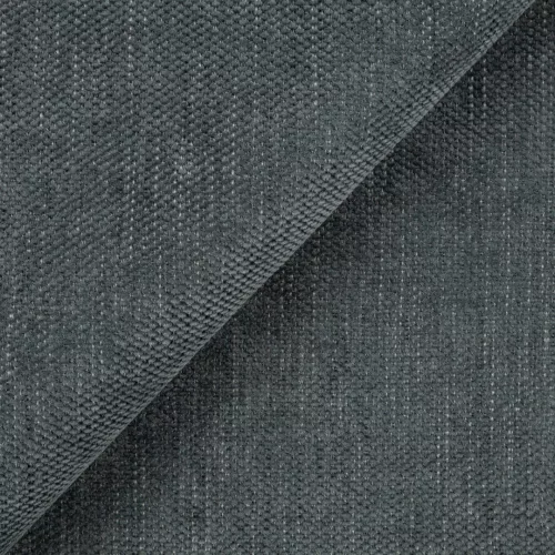 REBEL 13 - kékesszürke, bársonyos felületű modern prémium zsenília bútorszövet