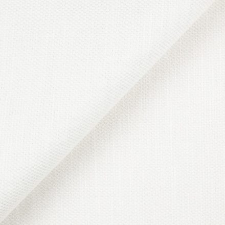 REBEL 6 - fehér, bársonyos felületű modern prémium zsenília bútorszövet