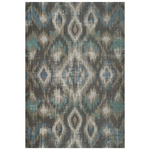 HARPUT Lagoon L, türkiz-bézs_barna absztrakt mintás szőnyeg, 160 x 230 cm