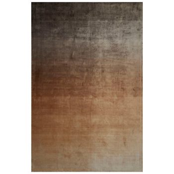   Sunset Taupe, barna, színátmenetes bársonyos felületű, kézi szövésű prémium szőnyeg