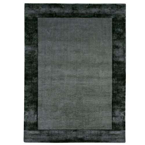 ARACELIS Charcoal, sötétszürke, bársonyos felületű, kézi csomózású prémium szőnyeg 160x230cm