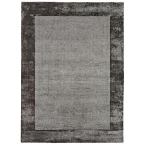 ARACELIS Steel grey, szürke, bársonyos felületű, kézi csomózású prémium szőnyeg 160x230 cm