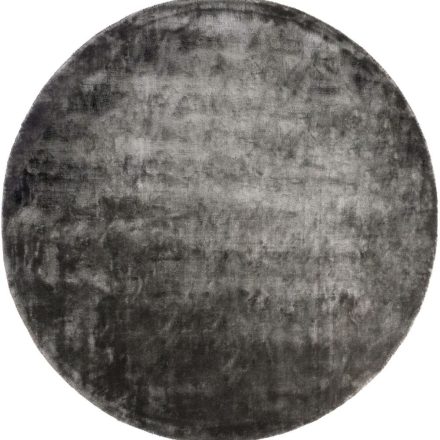 ARACELIS Steel grey, acélszürke, kerek bársonyos felületű, kézi csomózású prémium szőnyeg 200 cm