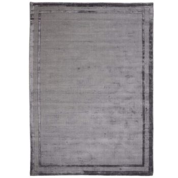   FRAME Steel grey, szürke, bársonyos felületű, kézi csomózású prémium szőnyeg 160x230cm
