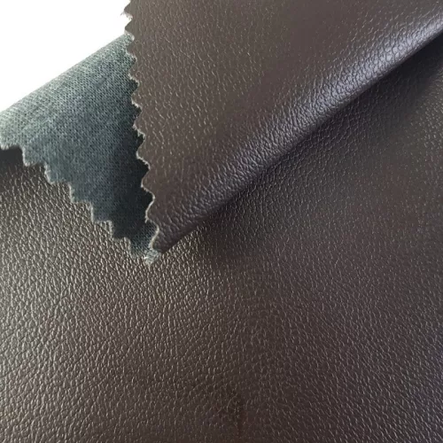 Non Plus 340 - Sötétbarna, extrém kopásállóságú, fertőtleníthető, színes prémium textilbőr 