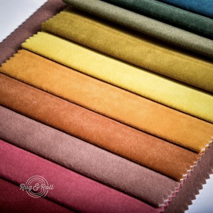 OTUSSO - matt bársonyos, vízzel tisztítható bútorszövet, 25 színben 