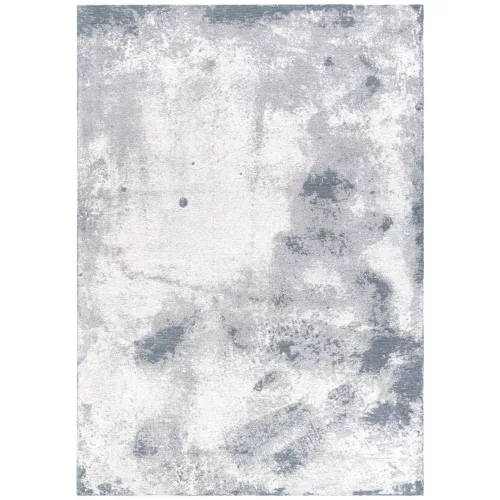 ATLAS Gray - kékesszürke absztrakt szőnyeg, szennytaszító bevonattal 160x230 cm