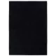 Basic Black, egyszínű fekete minimál design szőnyeg szennytaszító bevonattal 160x230 cm