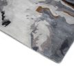 QUERRY szürke, márványmintás, kézi csomózású prémium szőnyeg 160x230cm