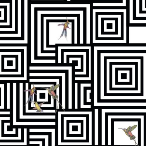 Loca - Paradise, prémium minőségű bútorszövet, egyedi grafikával