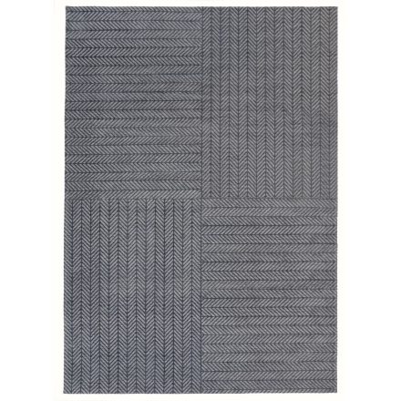Quatro Granite L, szürke, halszálkamintás szőnyeg 160 x 230 cm
