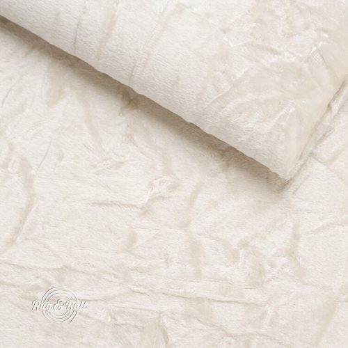 GLACIO 6812-ekrü, tükörbársony, vízlepergetős bútorszövet