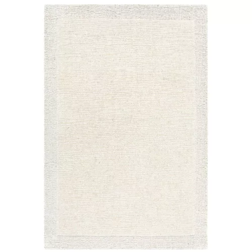 Softline, világosbézs-krém, kéttónusú minimalista kézi szövésű prémium szőnyeg 200x300 cm