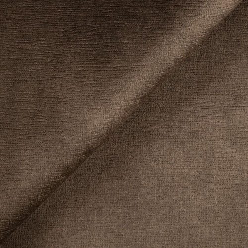 Wave 9 - barna , folyadéklepergető, állatbarát, hullámmintás mikrobársony bútorszövet