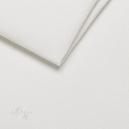 LOCA 1 - fehér, nyomott mintás, állatbarát, vízzel tisztítható bútorszövet