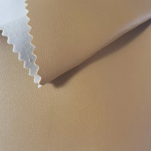 Non Plus 300 - Karamell, extrém kopásállóságú, fertőtleníthető, színes prémium textilbőr 