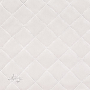 Salvador Caro 16 - halványszürke, könnyen tisztítható, steppelt, kárómintás bársony bútorszövet 