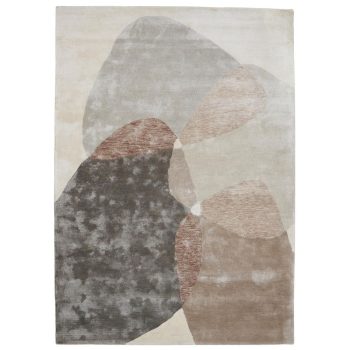   LAGOS, bézs és homokszín , bársonyos felületű, kézi szövésű prémium szőnyeg