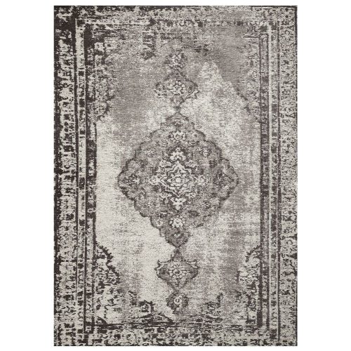 Altay Silver, szürke keleti mintás vintage szőnyeg 200x300 cm