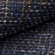 NEVADA 15  - sötétszürke barnával és kékkel, magas kopásállóságú zsákszövet