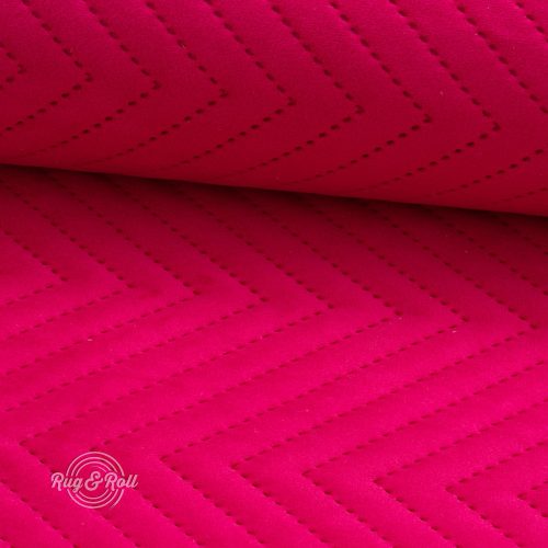 AMOR PIK 4316 - ciklámen, nyomott mintás, vízlepergető prémium bútorszövet