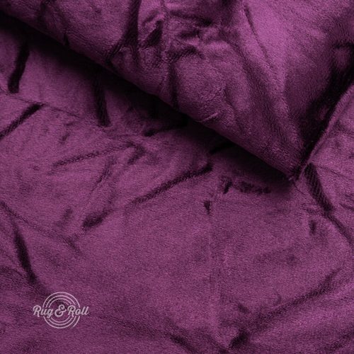 GLACIO 6804-padlizsán, tükörbársony, vízlepergetős bútorszövet