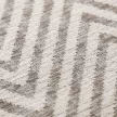LUNO Cold Beige, hamvas bézs halszálkamintás szőnyeg szennytaszító bevonattal
