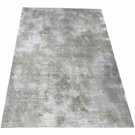 MODERN ART silver L, szürke-bézs absztrakt mintás szőnyeg, 160 x 230 cm