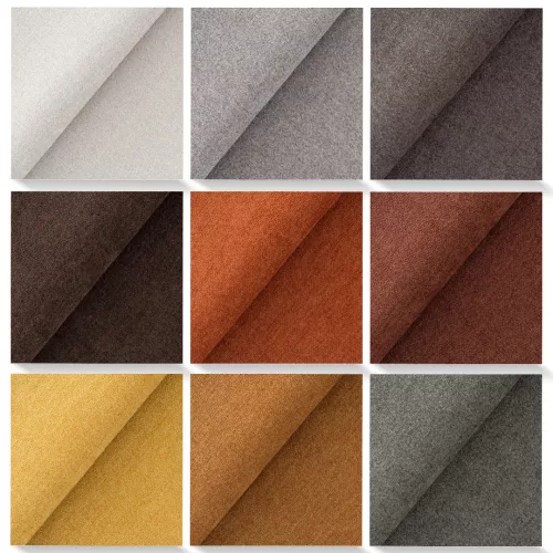 Comfort me, magas kopásállóságú, puha felületű, lángmentes bútorszövet 24 különböző színben