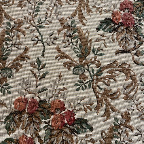 PRÁGA 35-001 barnás klasszikus egyedi nyomtatású bútorszövet