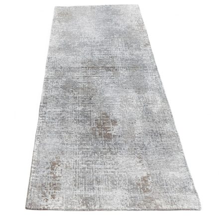 MODERN ART silver S, szürke-bézs absztrakt mintás szőnyeg, 80 x 200 cm