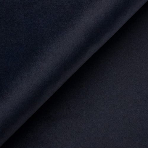 HOLD ME 27 mélykék, magas kopásállóságú, folyadéklepergető, lángmentes bársonyos puha tapintású szövet 