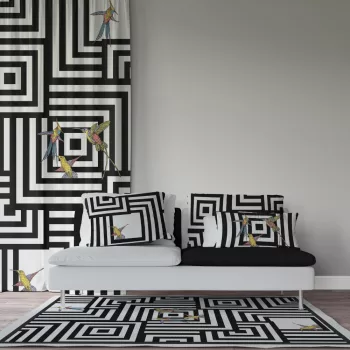   UNIQUE Paradise, egyedi nyomtatású, szennytaszító felületkezelésű szőnyeg 160 x 230 cm