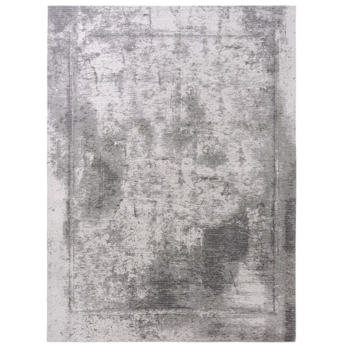 BETO Anthracite, sötétszürke betonhatású szőnyeg, szennytaszító bevonattal 200x300 cm