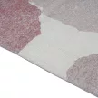 LILA Rosa, mályva, szürke és bézs, geometriai mintás szőnyeg szennytaszító bevonattal 200x300 cm