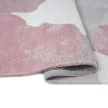 LILA Rosa, mályva, szürke és bézs, geometriai mintás szőnyeg szennytaszító bevonattal 200x300 cm