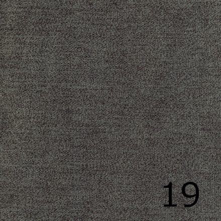 ALFA 19 - galambszürke, puha felületű, magas kopásállóságú  bútorszövet
