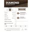 Diamond, bársonyos, puha strukturált zsenília felületű, vízlepergető bútorszövet 15 színben