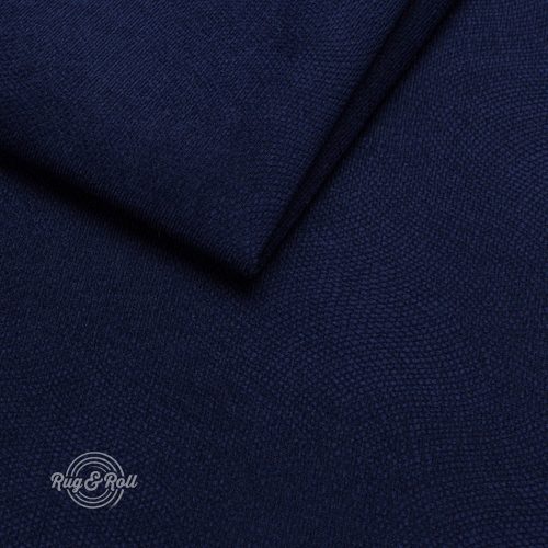 LOCA 13 - sötétkék, nyomott mintás, állatbarát, vízzel tisztítható bútorszövet