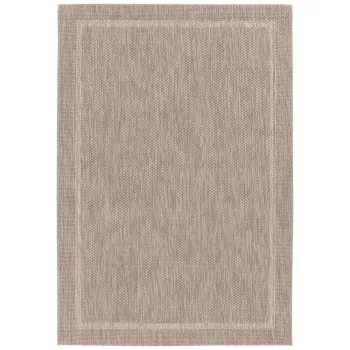   Grano Frame Gray, kültéri UV álló,természetes megjelenésű fonott szőnyeg 160x230 cm