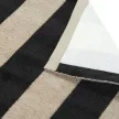 Tiffany Black L, fekete-mogyoróbarna geometriai mintás szőnyeg 160 x 230 cm
