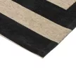 Tiffany Black L, fekete-mogyoróbarna geometriai mintás szőnyeg 160 x 230 cm