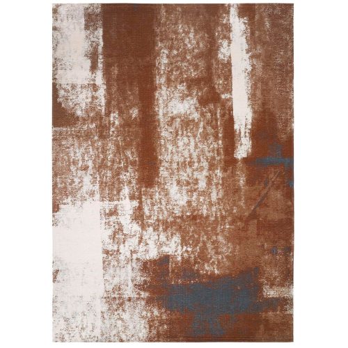 RUST Gray, rozsdabarna és szürke absztrakt mintás szőnyeg szennytaszító bevonattal